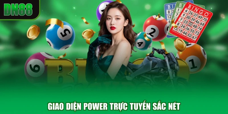 Giao diện power trực tuyến sắc nét