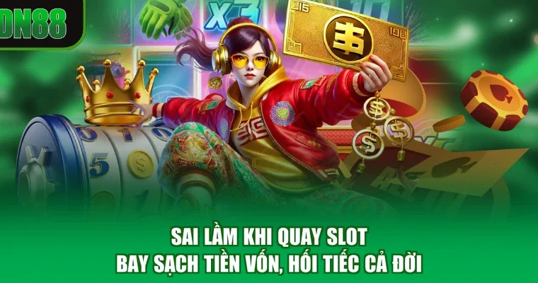 Sai Lầm Khi Quay Slot - Bay Sạch Tiền Vốn, Hối Tiếc Cả Đời